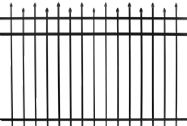 Aluminum fencing Ella Madison