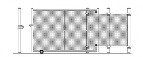 Aluminum fencing Ella Marie